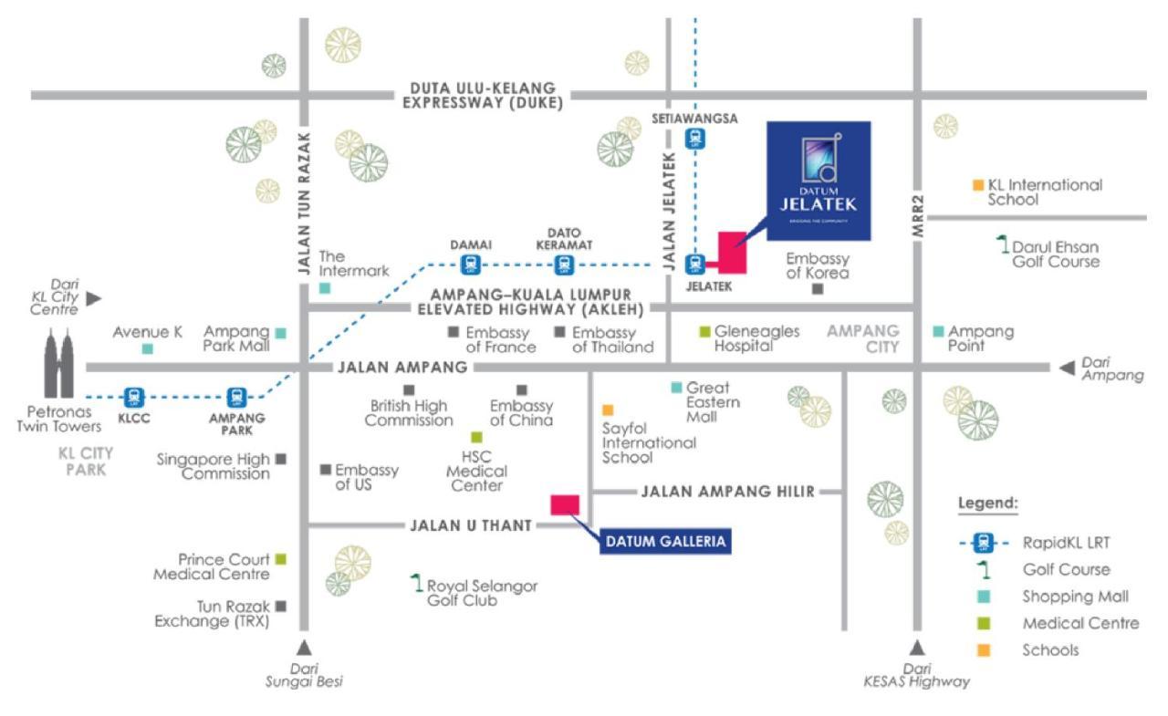 Datum Jelatek Sky Residence Klcc, Five Senses กัวลาลัมเปอร์ ภายนอก รูปภาพ